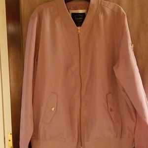 Cavalini Pink Bomber Jacket- size 3x
